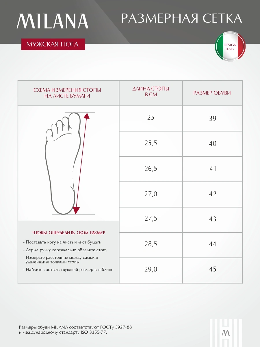 Полуботинки MILANA 211804-1-1101 черный - купить 14990