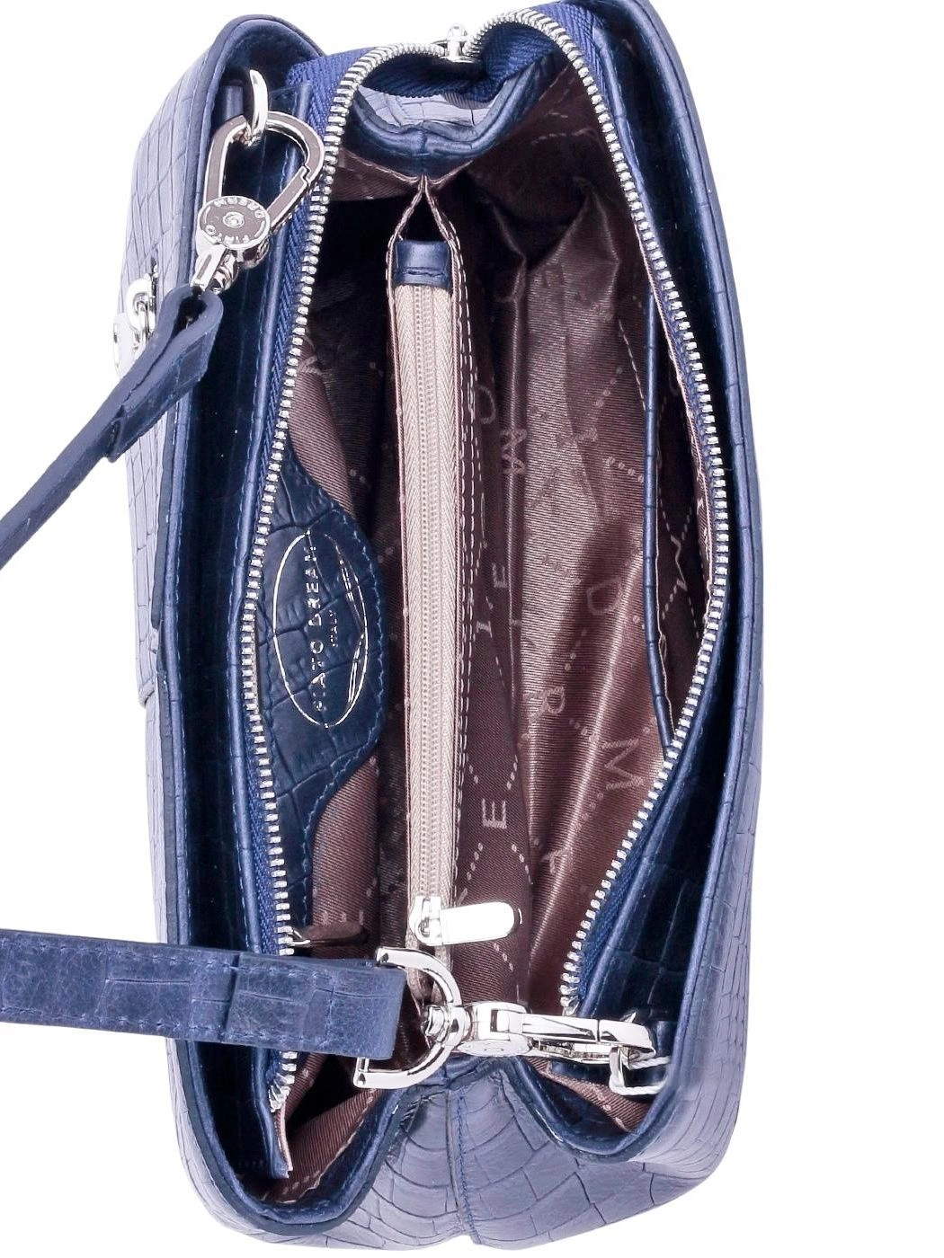 Сумка FIATO DREAM 11291 FD крокодил синий - купить 11990