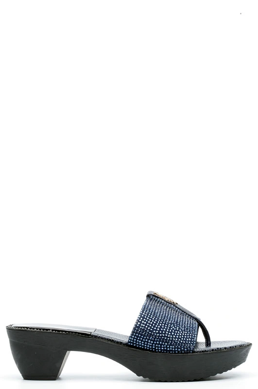 Сабо MILANA 121043-1-2501 синий - купить 1890