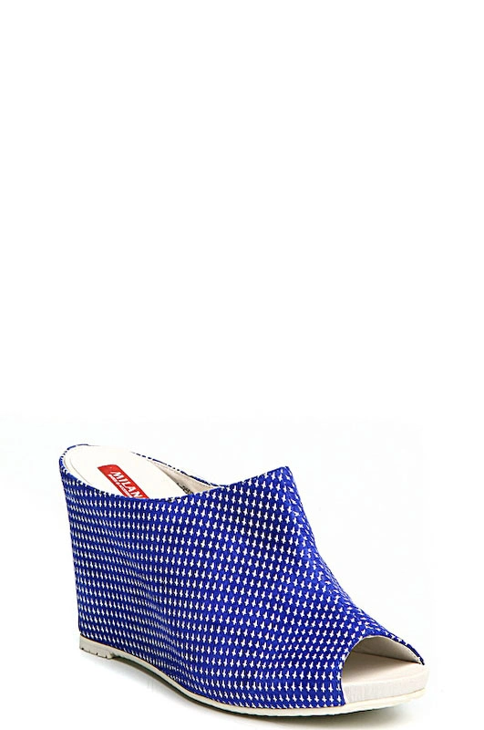 Сабо MILANA 141157-1-2501 синий - купить 2300