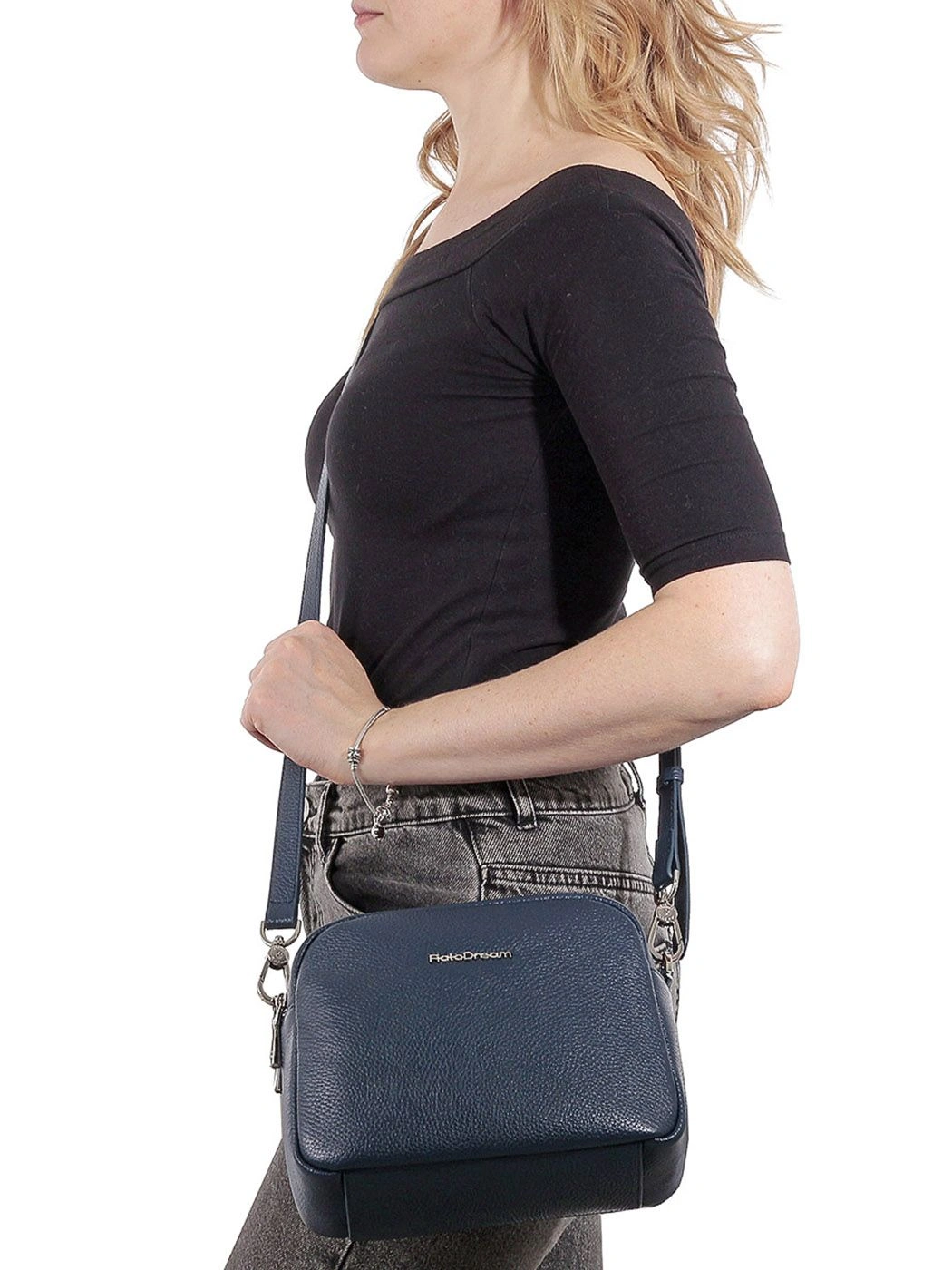 Сумка FIATO DREAM 52141 FD серебро синий - купить 10990