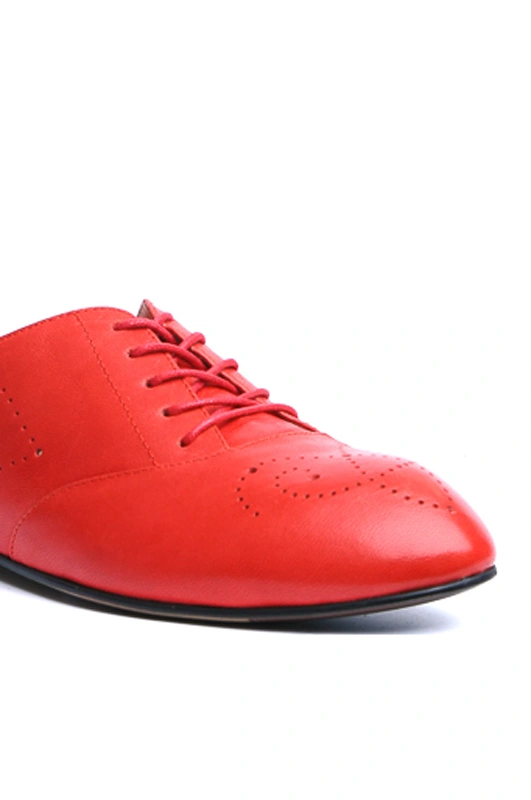 Полуботинки MILANA 141560-2-1431 красный - купить 3700