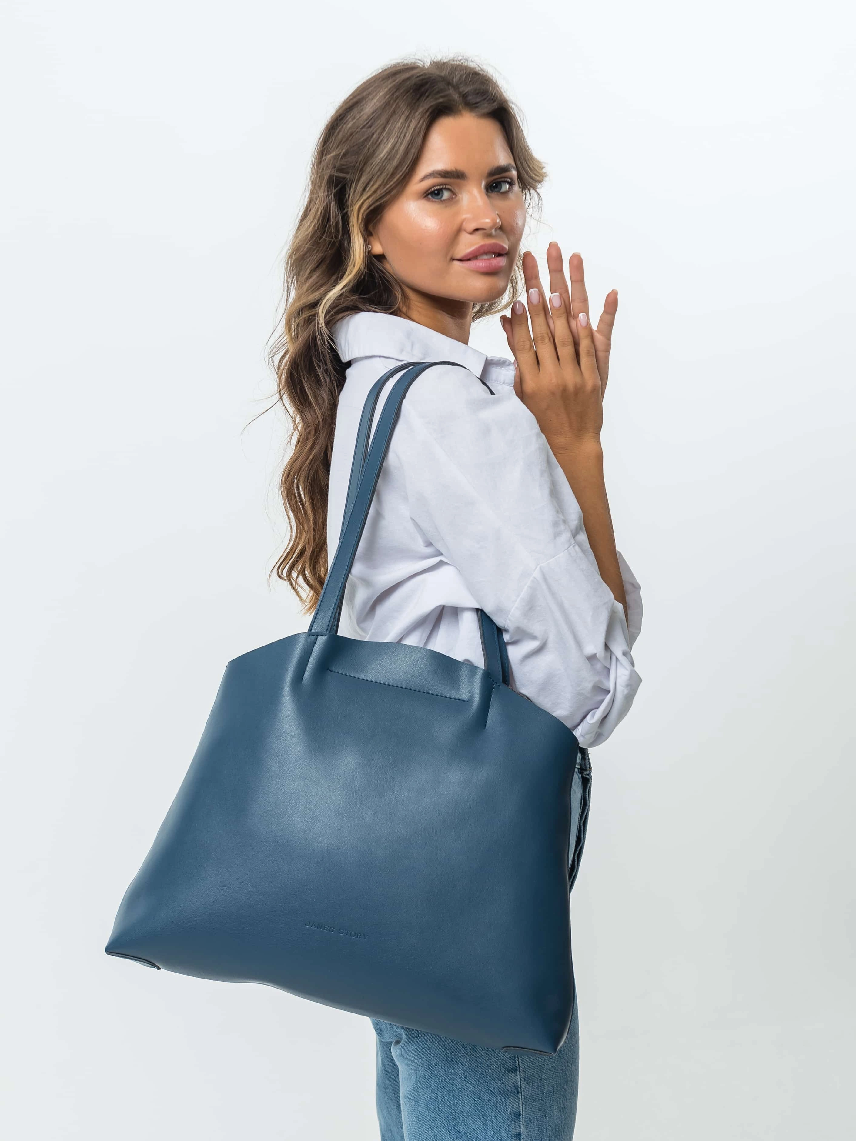 Сумка JANE'S STORY HBG-6812-60 синий - купить 7990