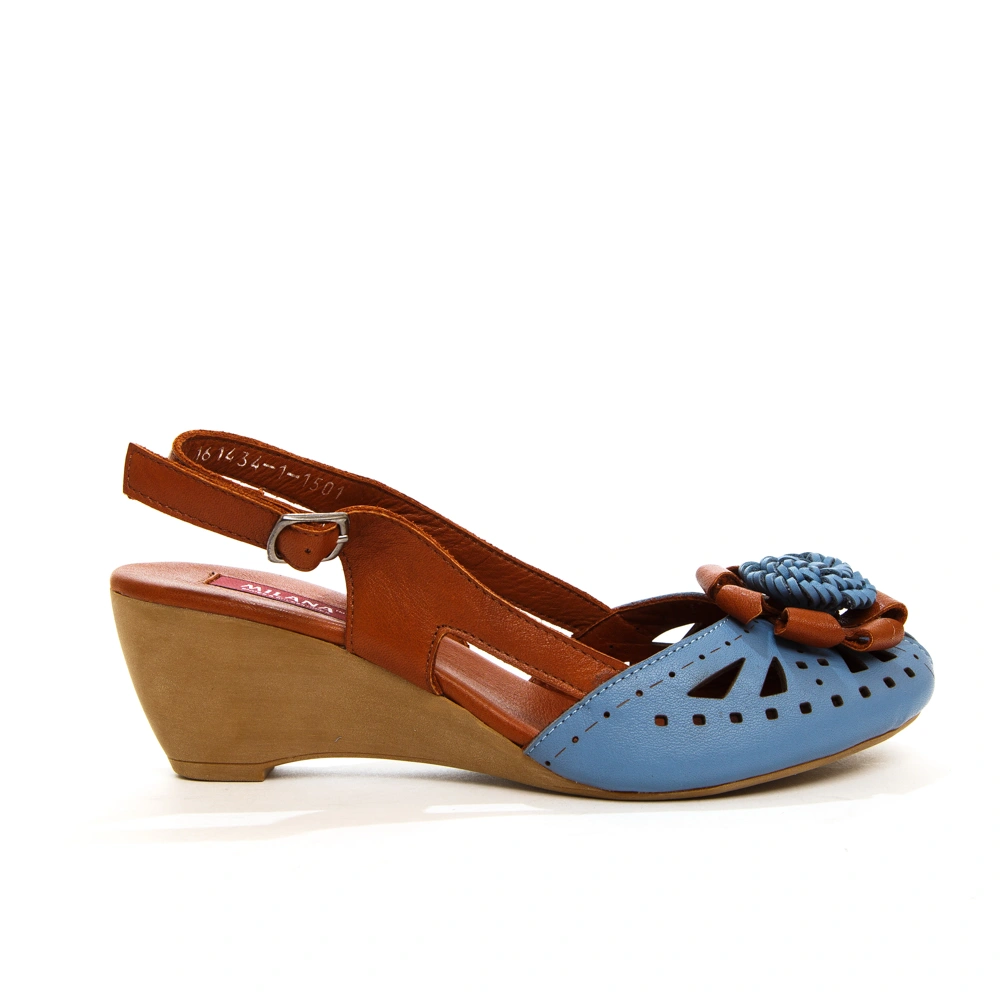 Босоножки MILANA 161434-1-1501 синий - купить 6990