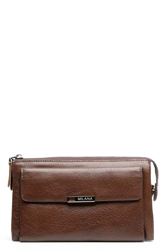 Барсетка MILANA 3030-2 коричневый - купить 3190