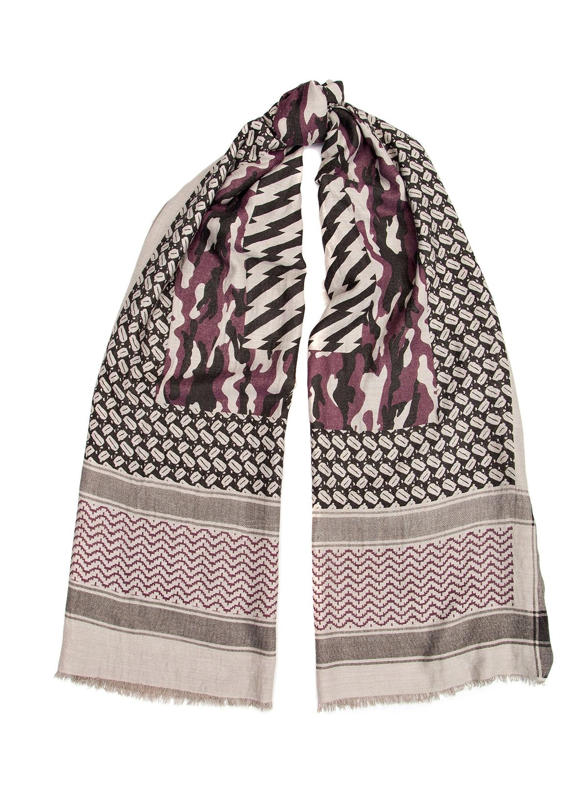 Палантин ELEGANZZA MX47-0936-08 бордовый - купить 6990