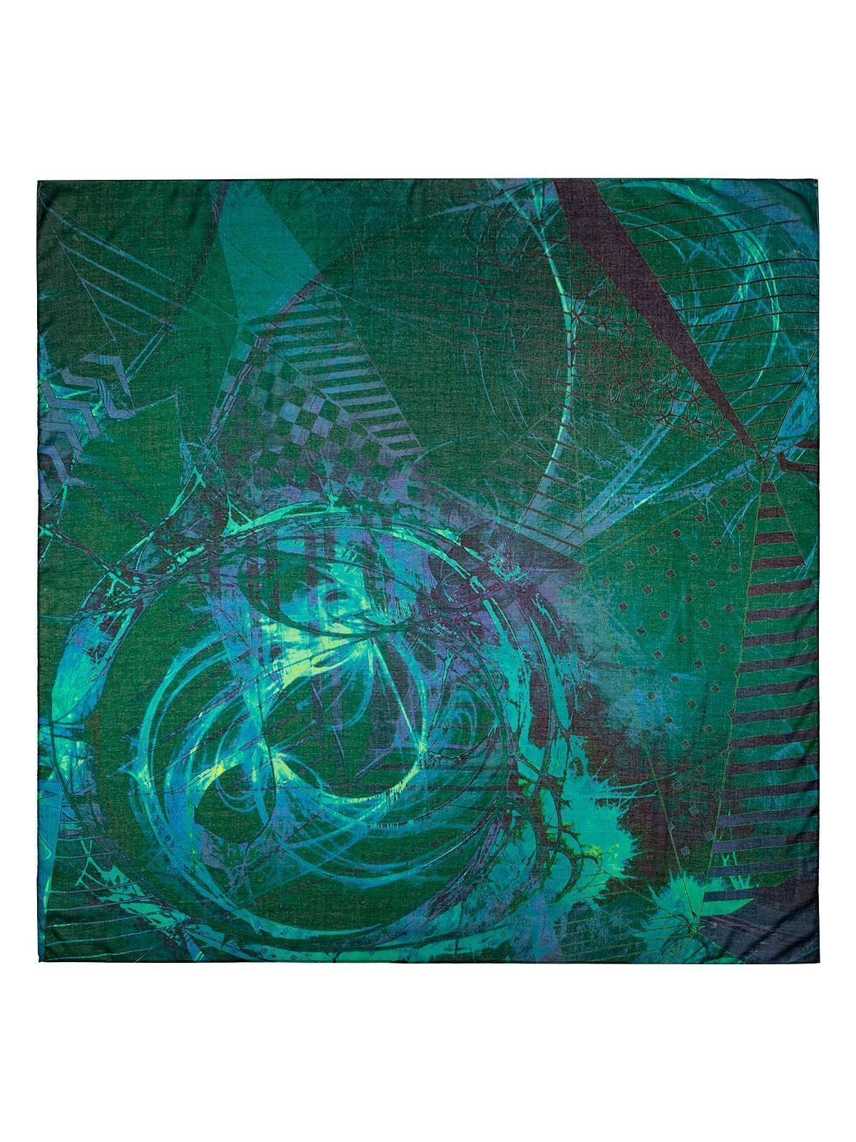 Платок ELEGANZZA BL16-0668-14 зеленый - купить 7490