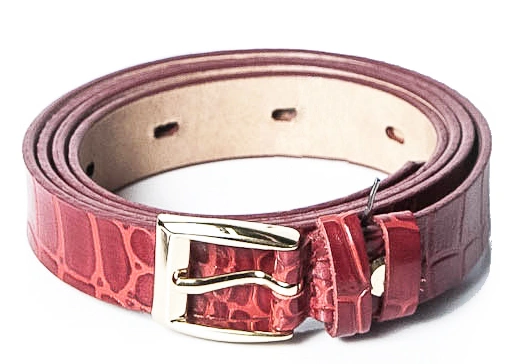 Ремень MILANA 1200-3340-0000 красный - купить 3090