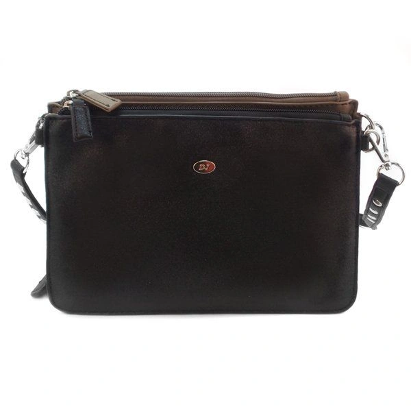 Сумка DAVID JONES CM3573 D.TAUPE/BLACK серый - купить 2190