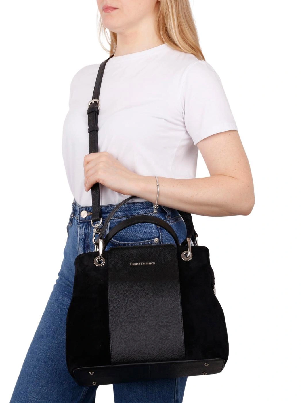 Сумка FIATO DREAM 11265 FD замша черн черный - купить 15990