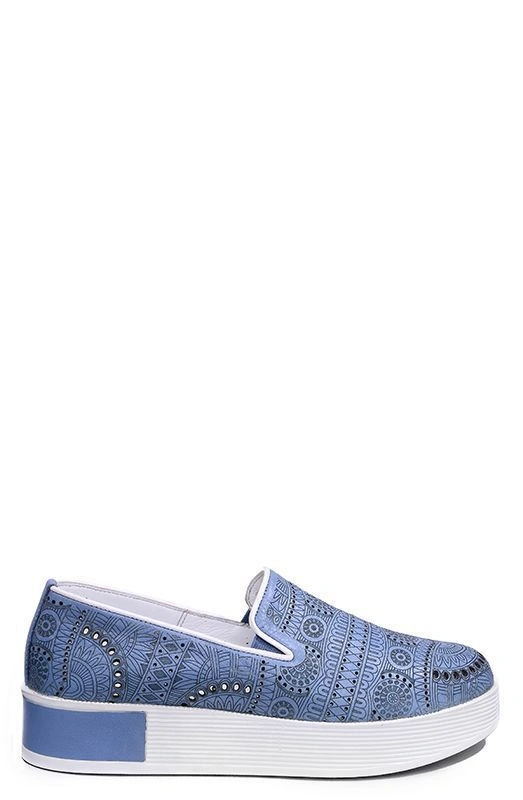 Полуботинки MILANA 161522-1-1531 голубой - купить 8490