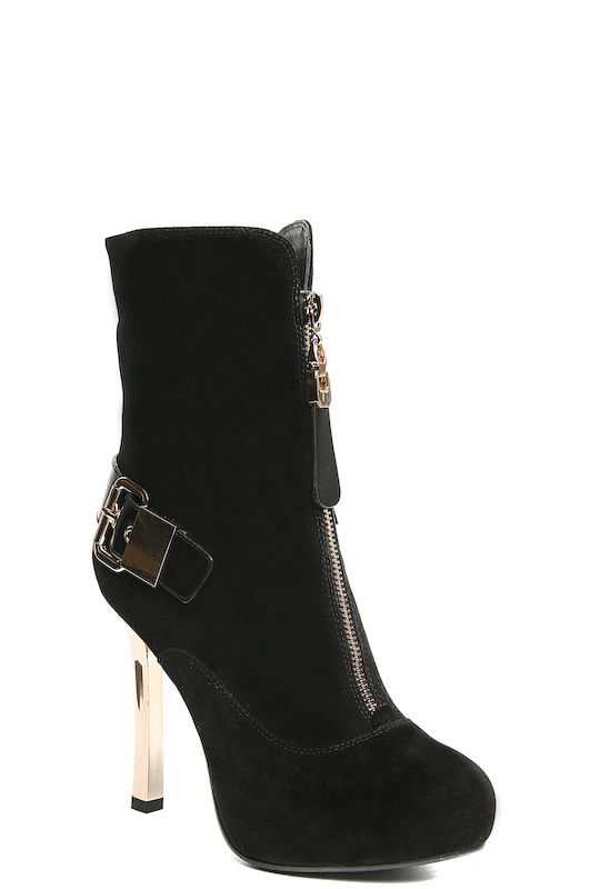 Ботильоны MILANA 132069-5-210V черный - купить 7400