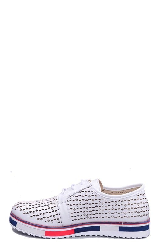 Полуботинки MILANA 161518-2-1301 белый - купить 7490