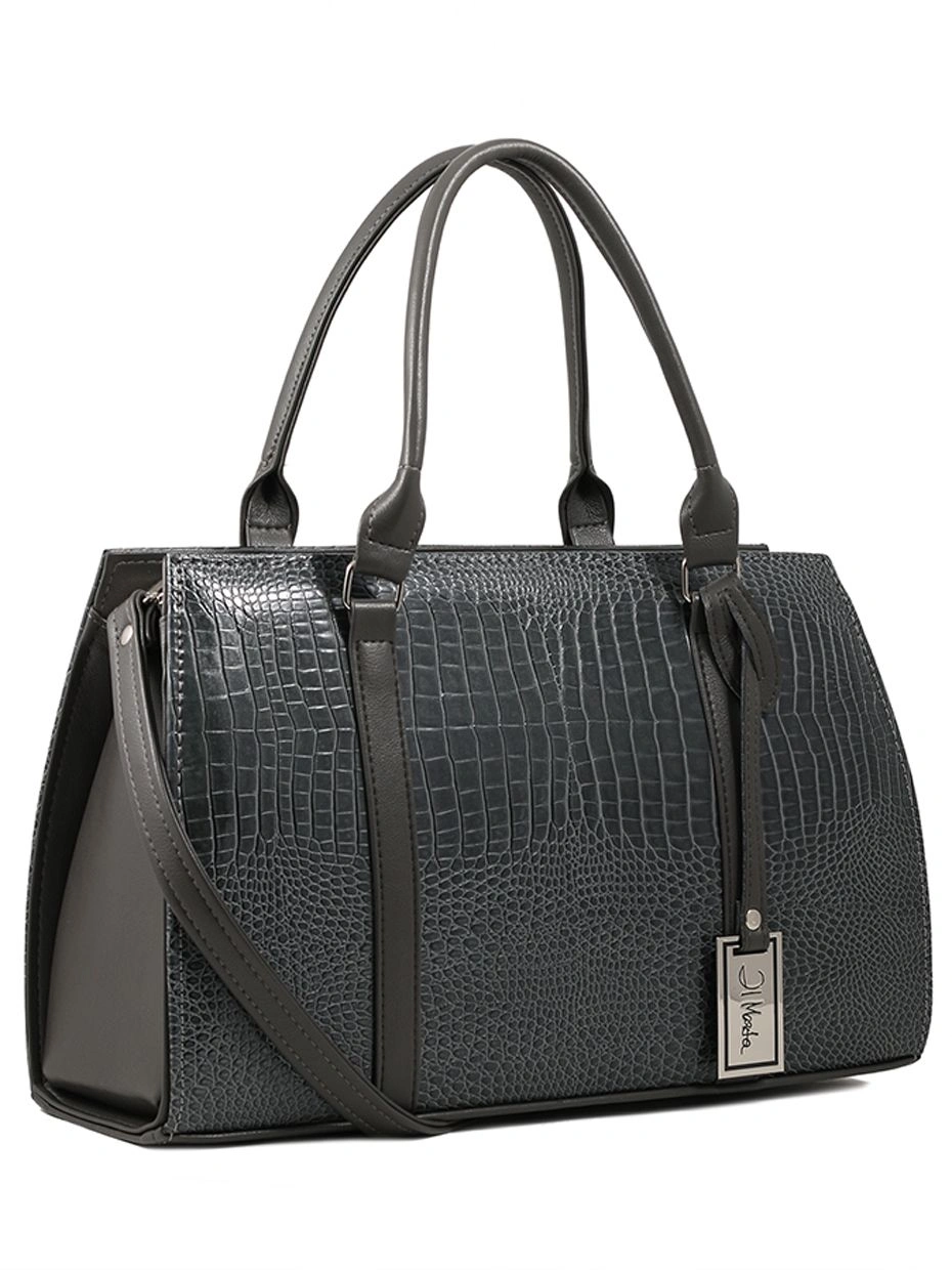 Сумка EL MASTA 1121 (Лори Мокрый асфальт  Фиона Графит) серый - купить 5990