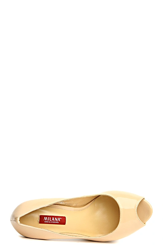Туфли MILANA 141080-1-7211 бежевый - купить 3700
