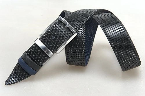 Ремень двусторонний MILANA 19216 черный - купить 