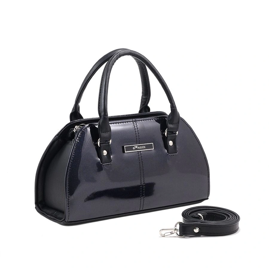 Сумка EL MASTA 855 (ДаркЧерн ЛакБлескСиний) черный - купить 3490