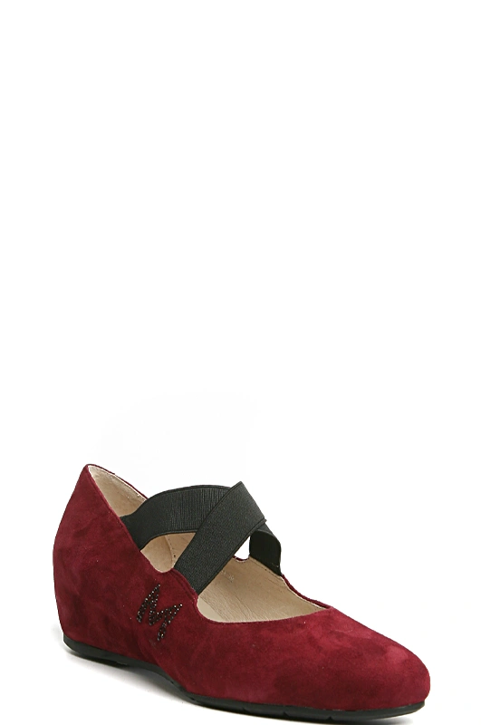 Полуботинки MILANA 141216-2-2411 бордовый - купить 3600