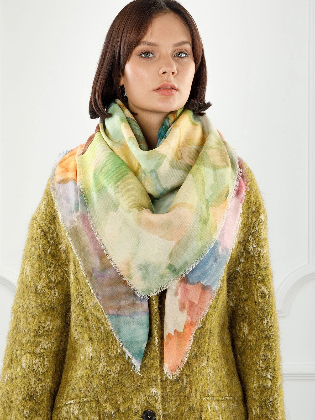 Платок LABBRA LG33-278-17 желтый - купить 5490