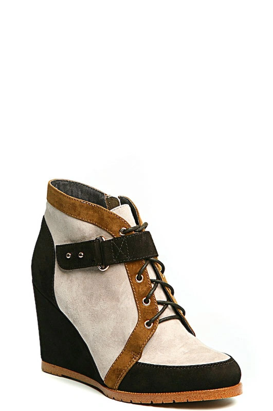 Ботильоны MILANA 141165-2-2211 серый - купить 3100