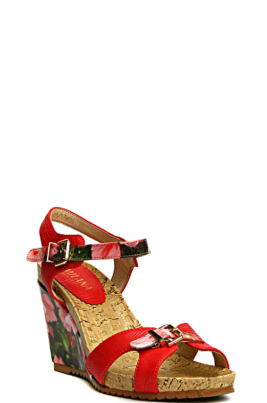 Босоножки MILANA 141355-1-5401 красный - купить 5990