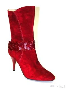 Полусапоги MILANA 1091B-10-27N41V бордовый - купить 1990