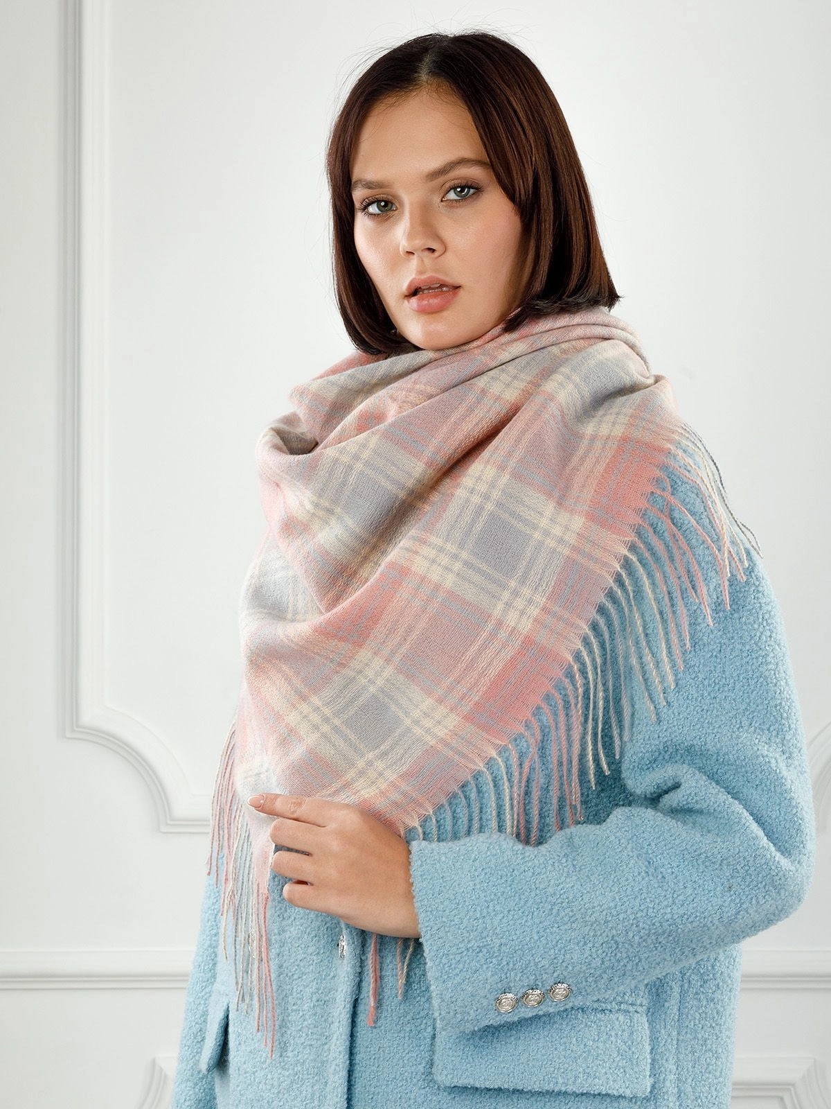 Платок LABBRA LDB72-312-05 розовый - купить 4990