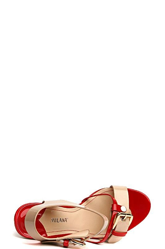 Босоножки MILANA 141500-3-5401 красный - купить 4240