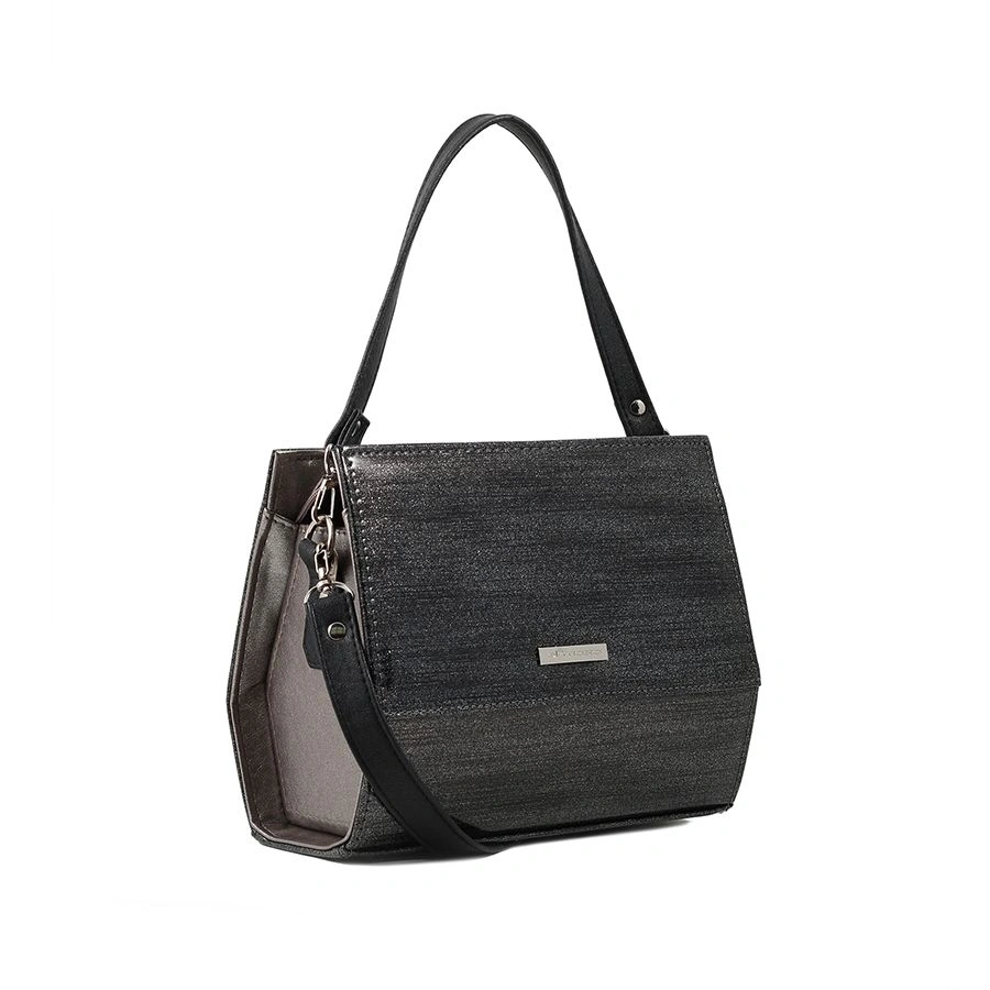 Сумка EL MASTA 928 (Шене Черный Твинкл Серебро Сена Блеск Черный) черный - купить 4490