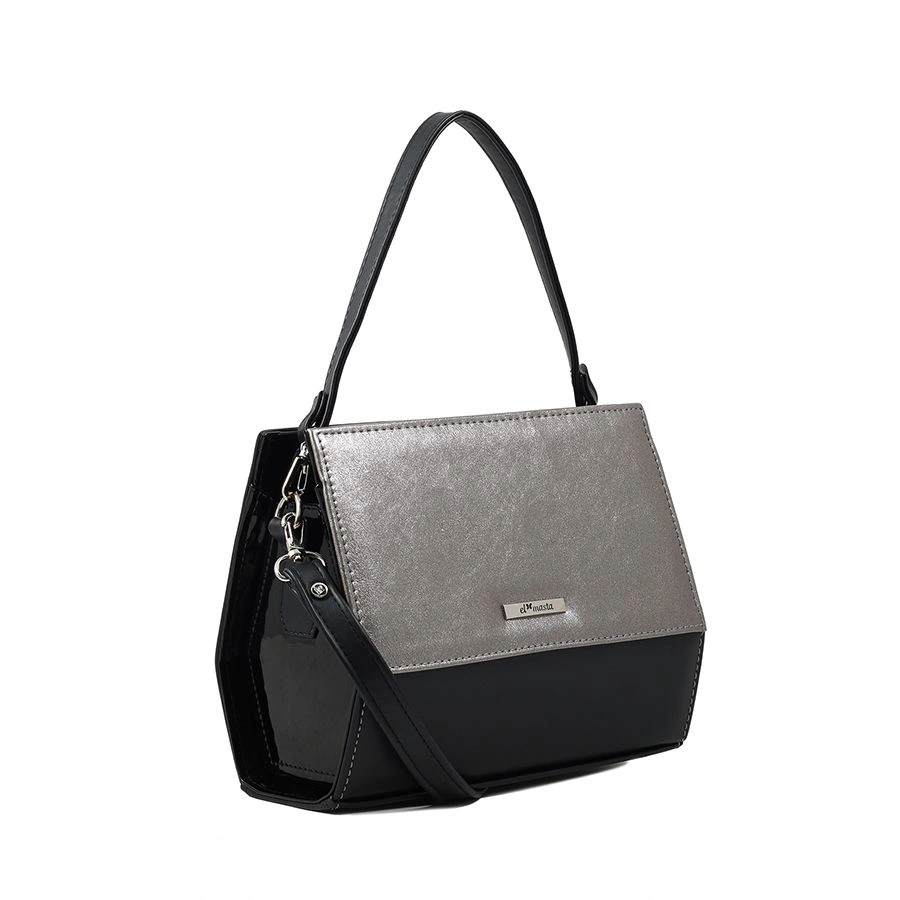 Сумка EL MASTA 928 (Энигма Черн Лак Черн Твинкл Сереб) черный - купить 4490