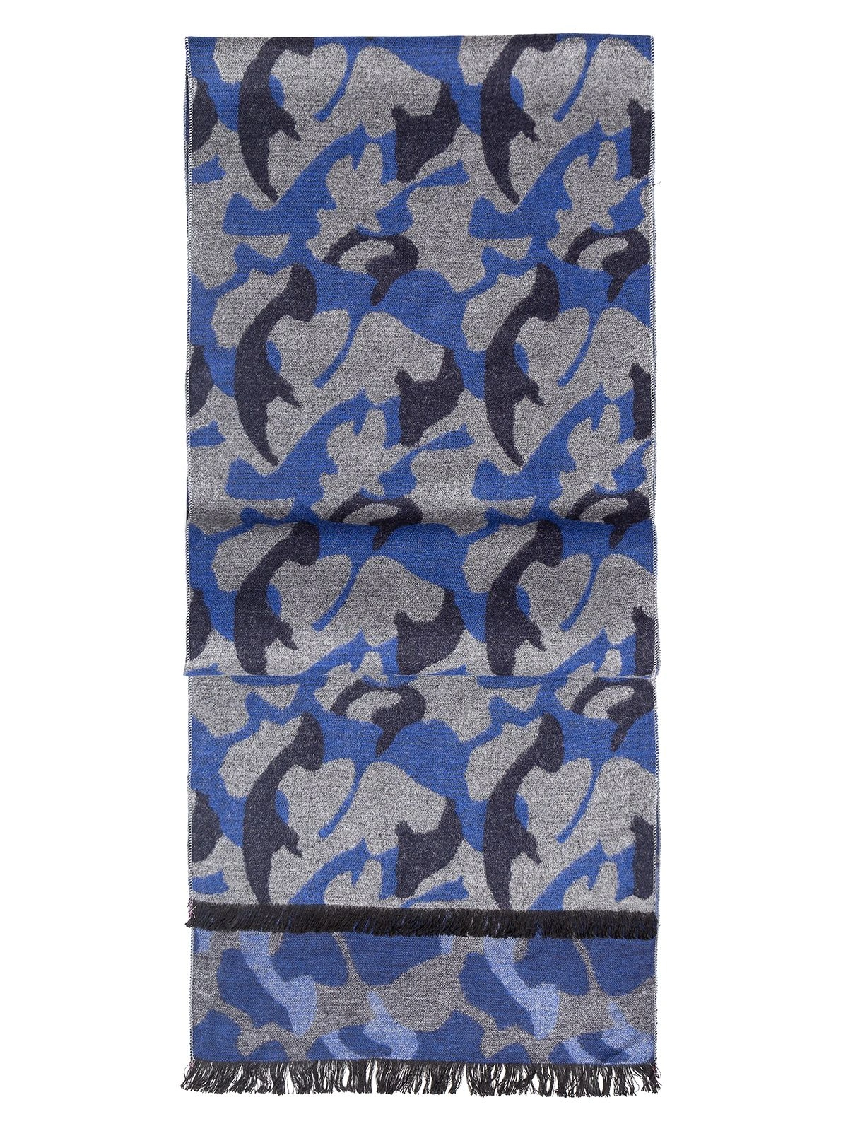 Шарф LABBRA LJG34-767-12 синий - купить 3890