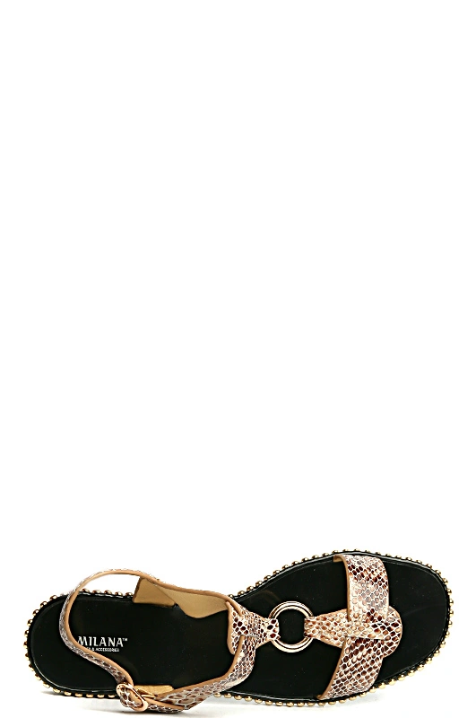 Сандалии MILANA 141098-1-4211 бежевый - купить 3600