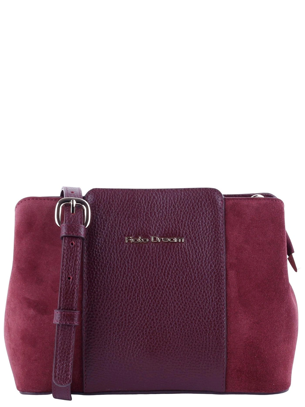 Сумка FIATO DREAM 11266 FD замша вишня бордовый - купить 11990