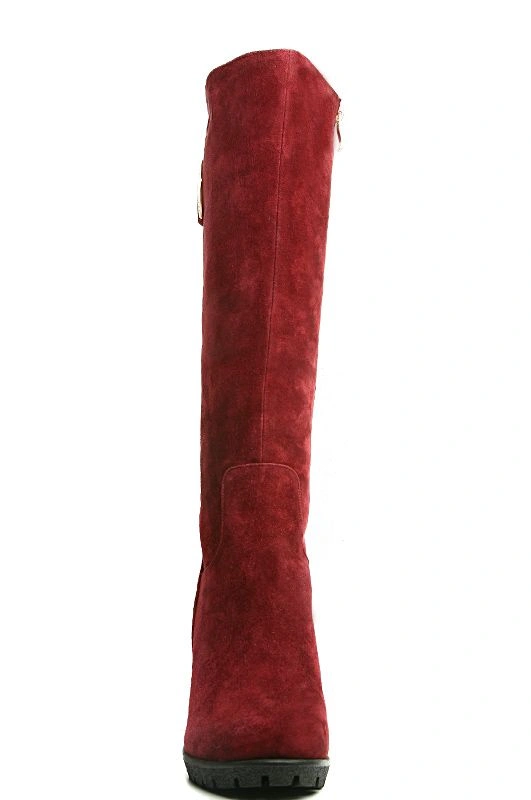 Сапоги MILANA 132157-1-241F бордовый - купить 11990