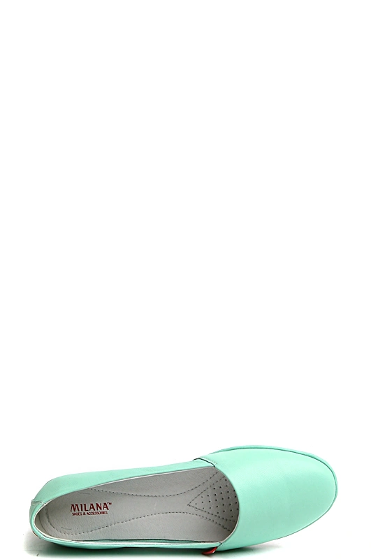 Балетки MILANA 151316-2-1621 зеленый - купить 3000
