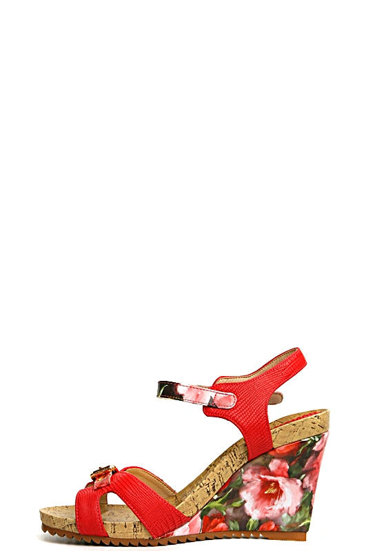 Босоножки MILANA 141355-1-5401 красный - купить 5990