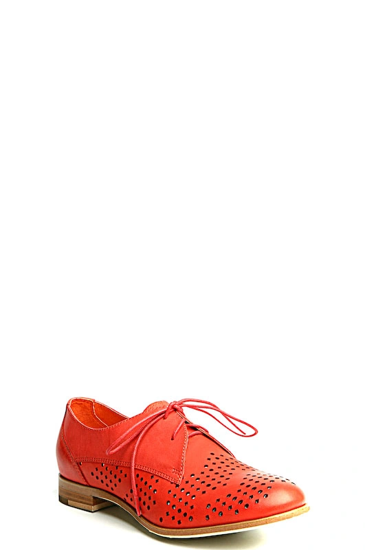 Полуботинки MILANA 141305-1-1401 красный - купить 2500