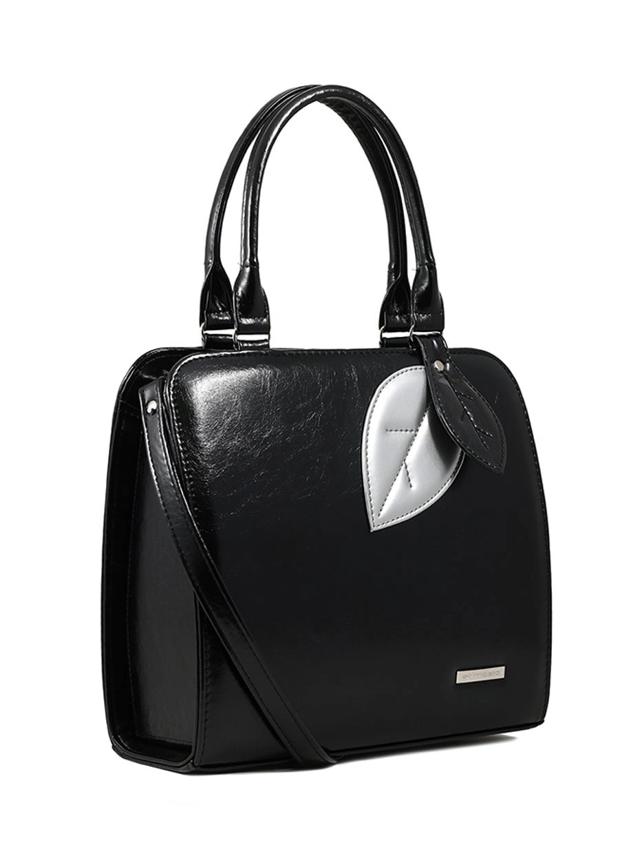 Сумка EL MASTA 929 (Асти Черный Лак Блеск Черный Лак Серебро) черный - купить 3990