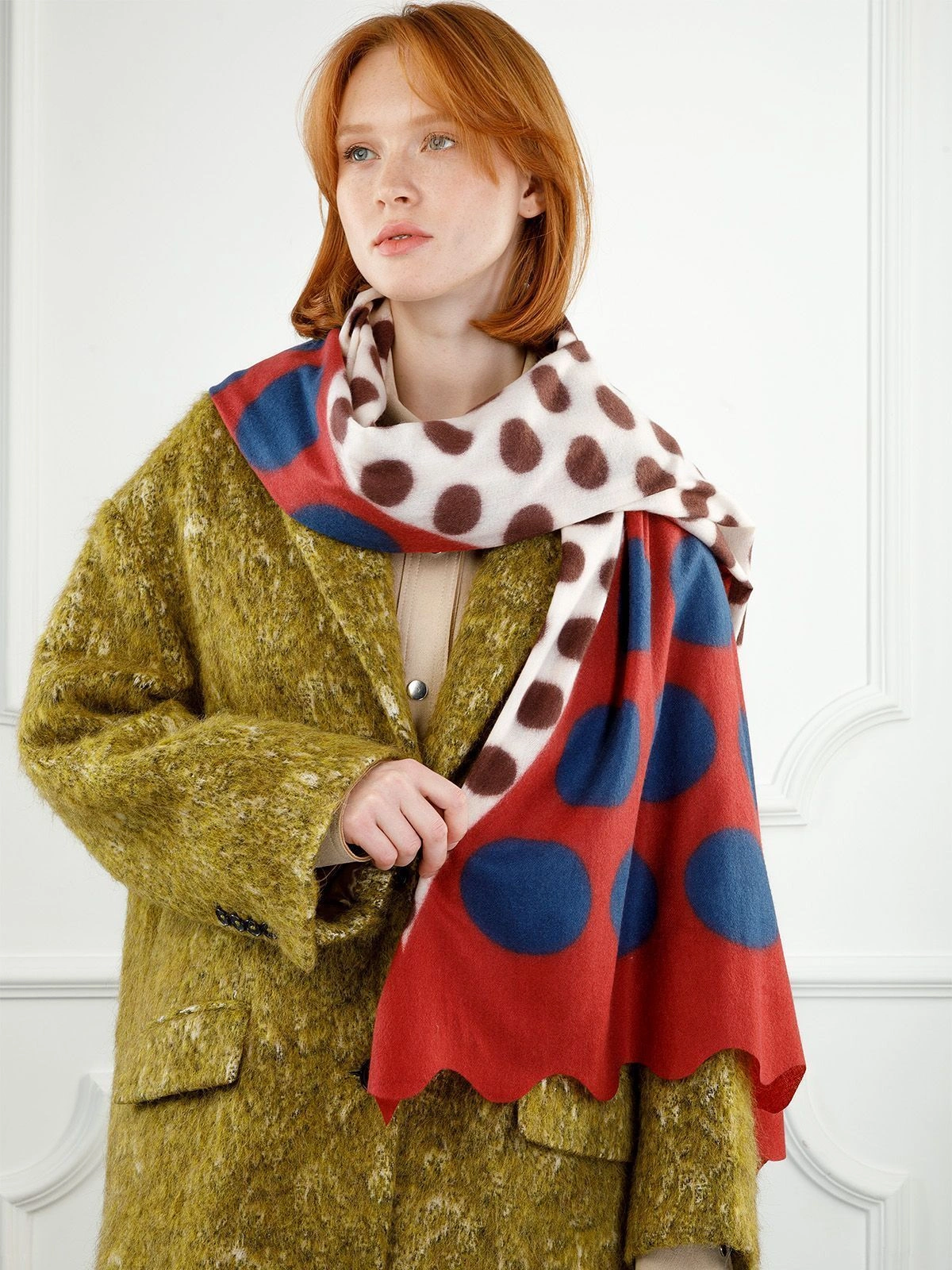 Палантин LABBRA LG72-276-12 синий - купить 4990