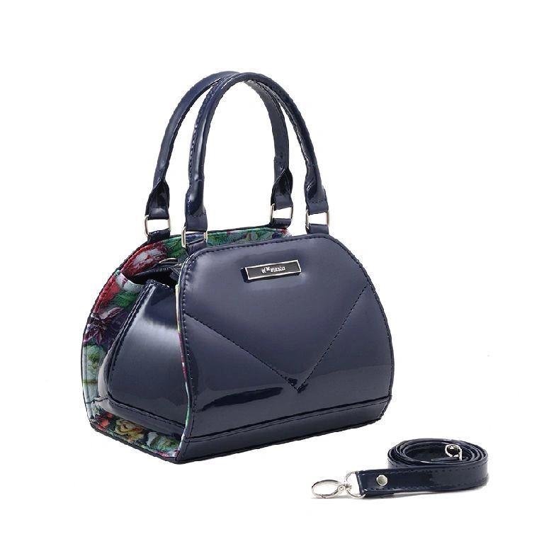 Сумка EL MASTA 875 (ЛакТ.вас ЦветыРетроЛето) синий - купить 4490