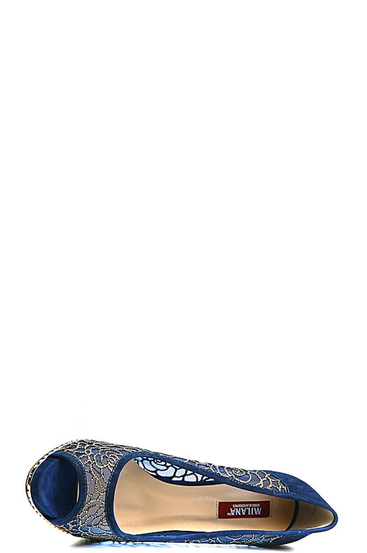 Босоножки MILANA 132450-4-6501 синий - купить 7490