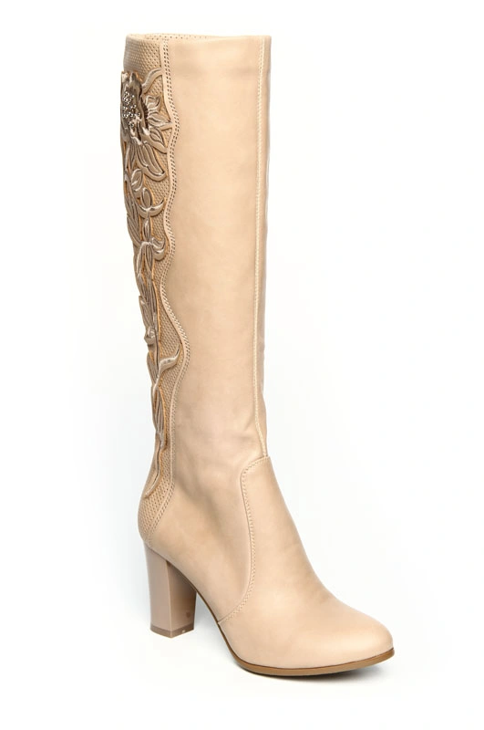 Сапоги MILANA 131405-1-16215 бежевый - купить 3900