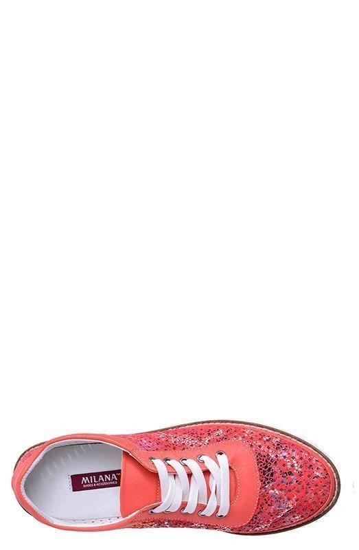 Полуботинки MILANA 161462-1-1451 розовый - купить 7490