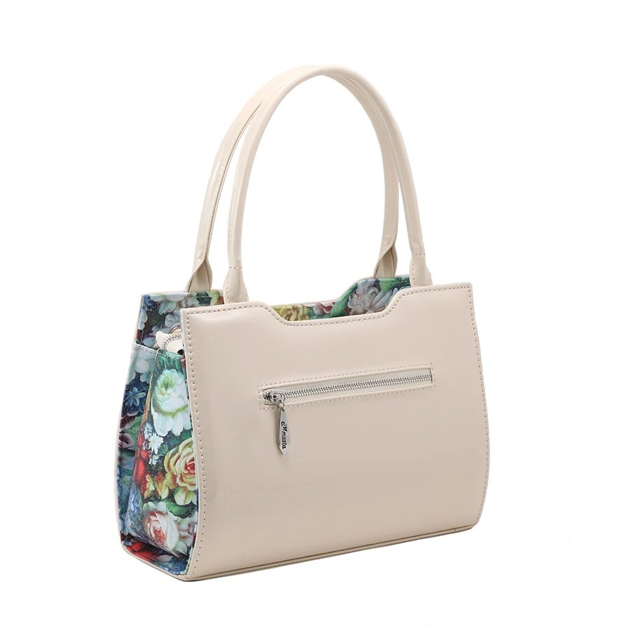 Сумка EL MASTA 947 (ЛакСл.кость ЦветыРетроЛето) бежевый - купить 5990