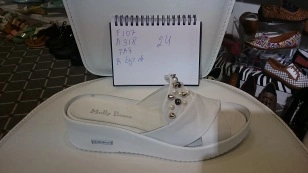 Сабо MILANA 171373-2-1301 белый - купить 5990