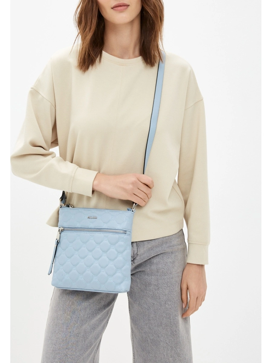 Сумка MILANA 201903-2-153 голубой - купить 2990