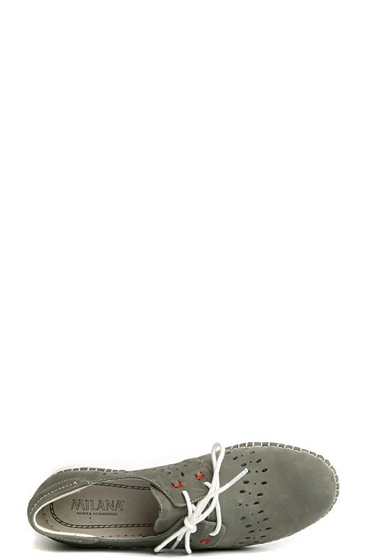 Полуботинки MILANA 141282-1-8111 серый - купить 6490