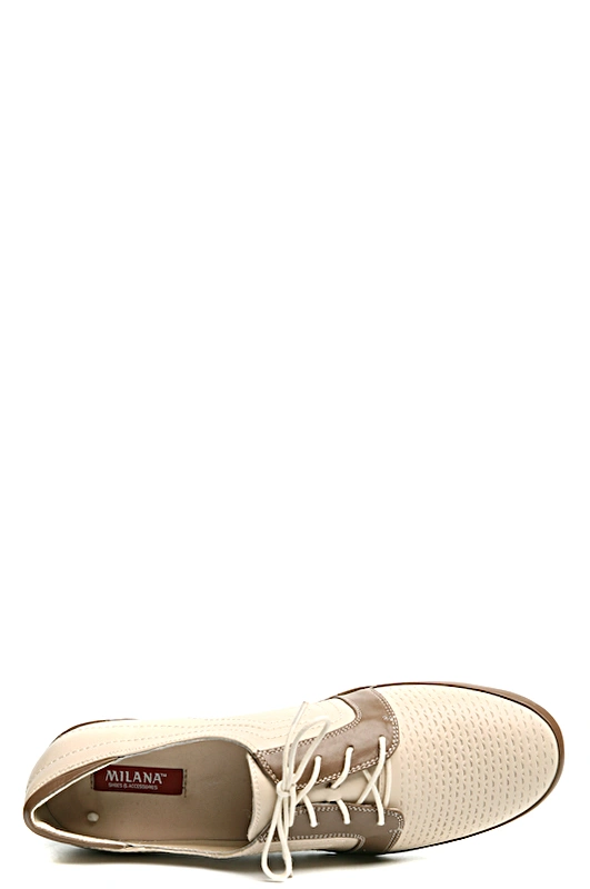 Полуботинки MILANA 131324-1-1211 бежевый - купить 4790