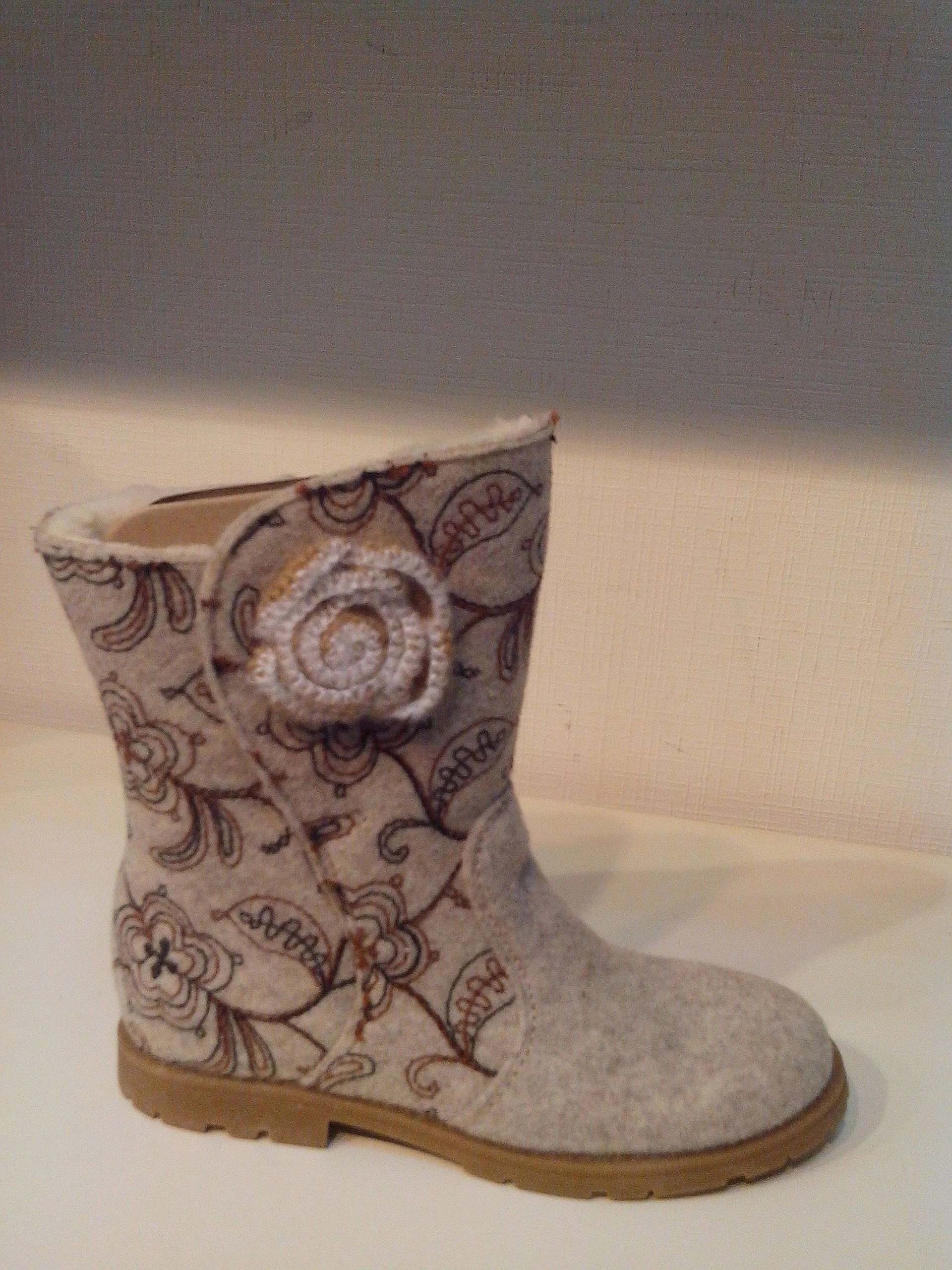 Сапоги ALMI 5504-090221 бежевый - купить 2990