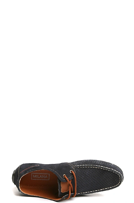Полуботинки MILANA 141902-2-1505 синий - купить 5100